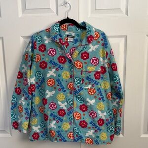 Joe Boxer Multicolor Peace Sign Pajama Set